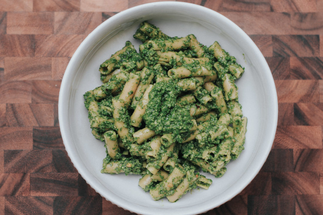 Kale Pesto Pasta JMJ